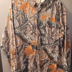 Outfitters Ridge Fusion 3D Camouflage Long Sleeve Hunting Shirt XL